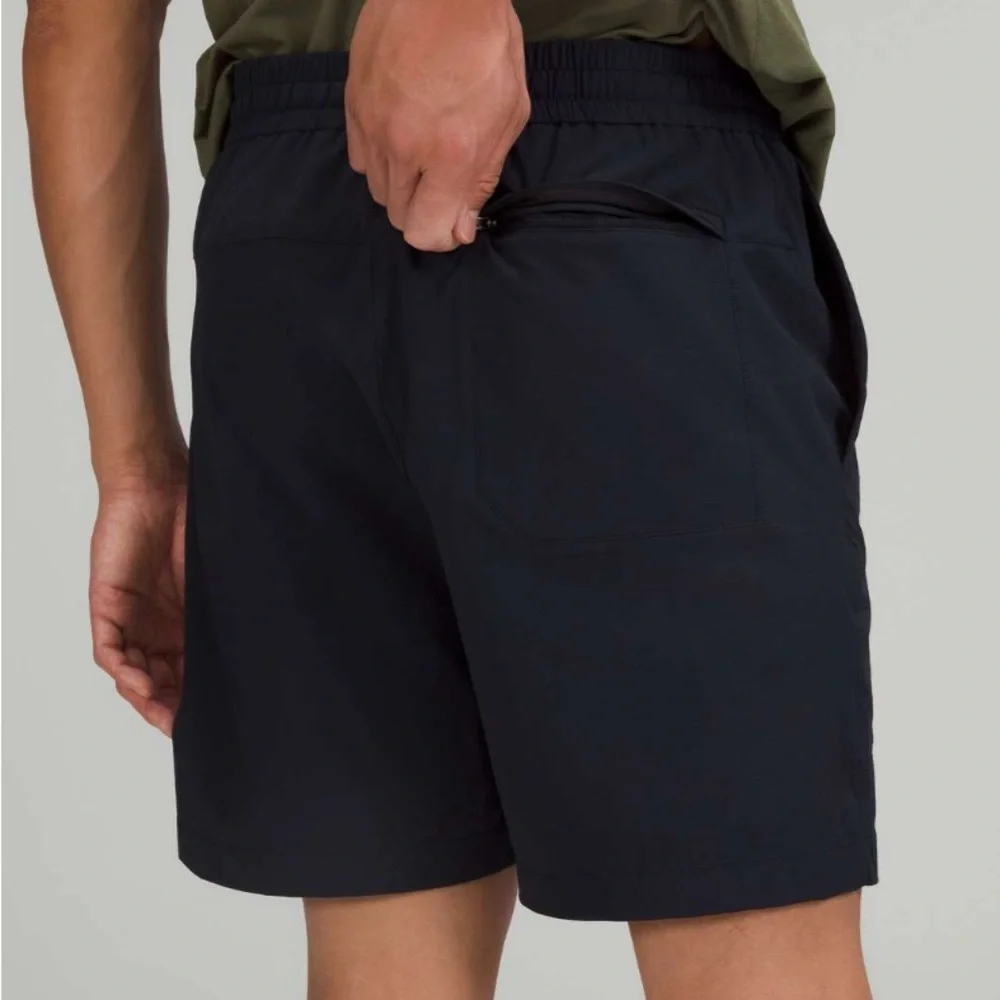 Lululemon Bowline Short 8" Stretch Ripstop - Navy - Picture 5 of 15